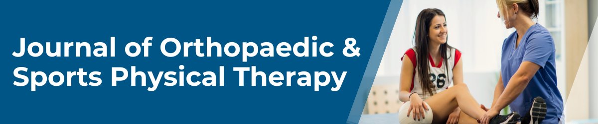 Journal of Orthopaedic & Sports Physical Therapy (JOSPT) slide