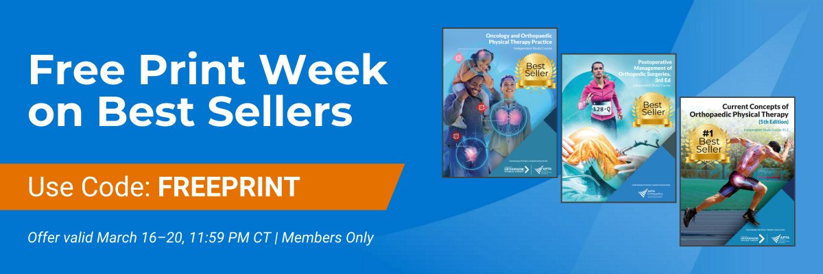 Welcome to the APTA Orthopedics slide Welcome to the APTA Orthopedics slide